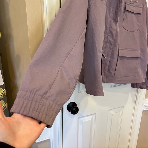 Nike Swoosh Woven Jacket Purple Lavender Matching Set Track Suit Women’s 2X - Picture 6 of 16